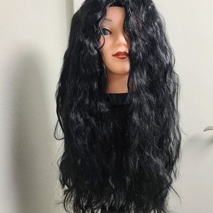 BUY ONE GET ONE FREE 20" wavy black hair wig
